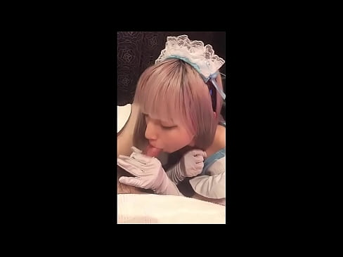 ❤️ Japonski idol [mayuka], kostum francoske služkinje, 1. del, fafanje in onaniranje z losjonom ❤❌ Slute na sl.kassa-standupbar.ru ❌️❤